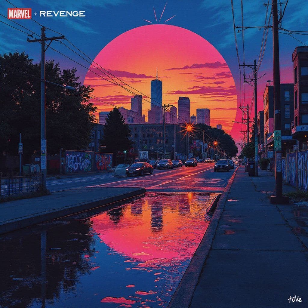 Hip-Hop AI Album Cover