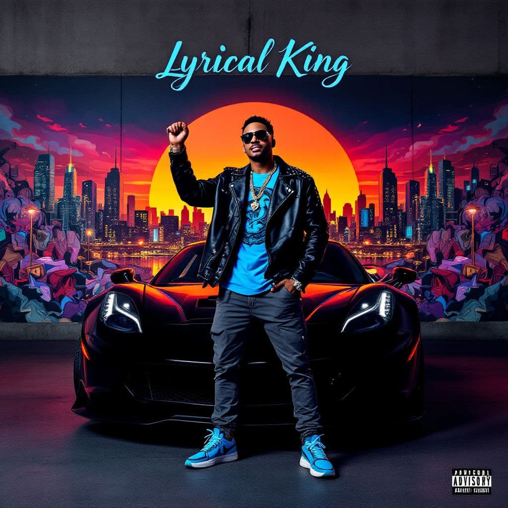 Hip-Hop AI Album Cover