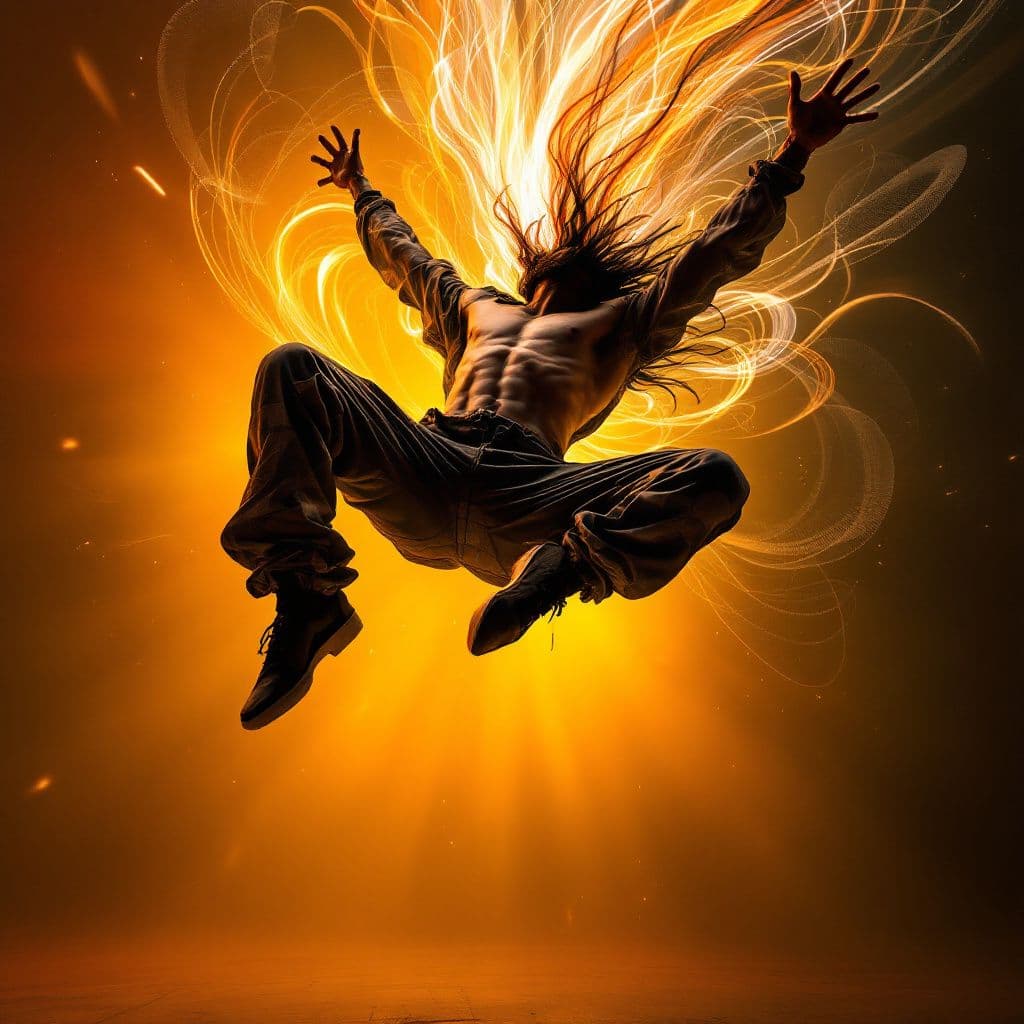 Hip-Hop AI Album Cover