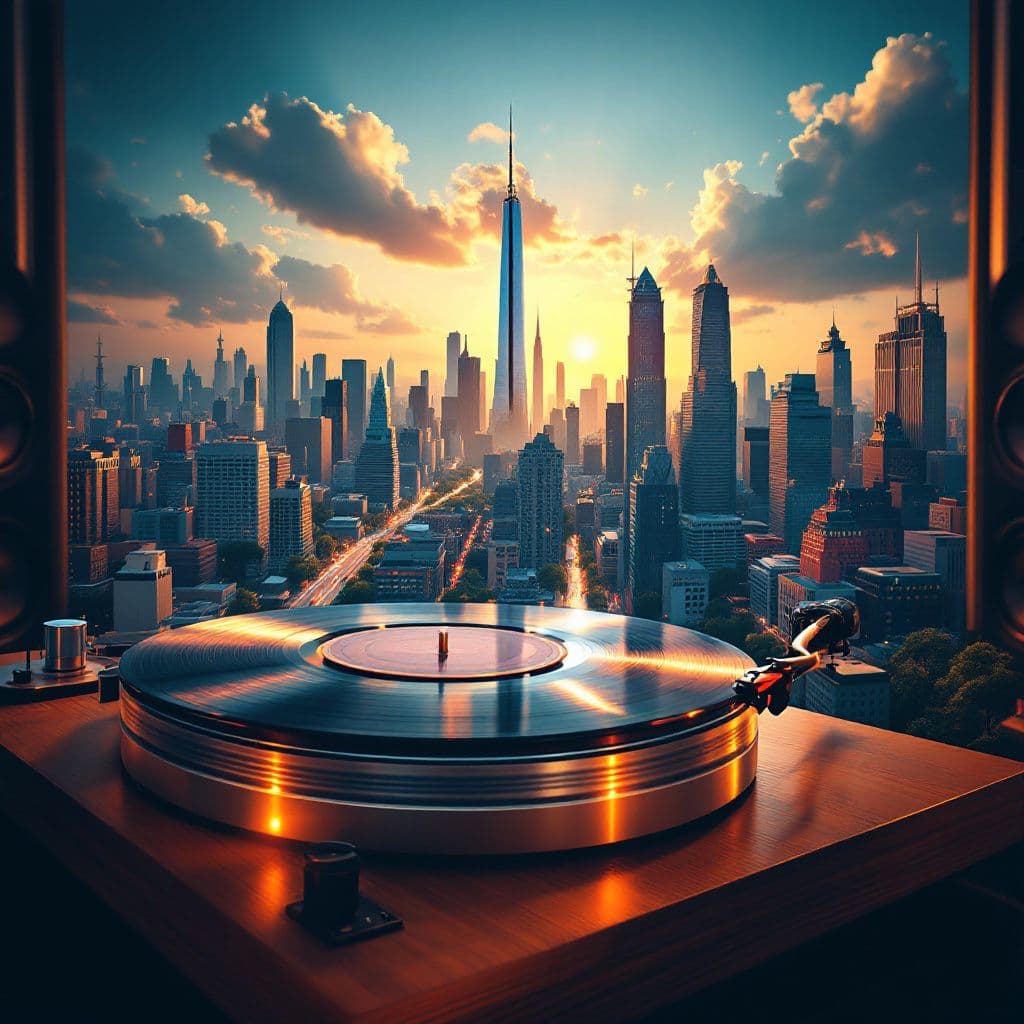 Hip-Hop AI Album Cover