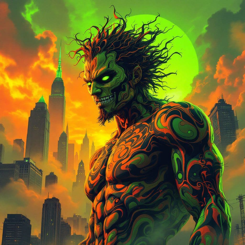 Hip-Hop AI Album Cover