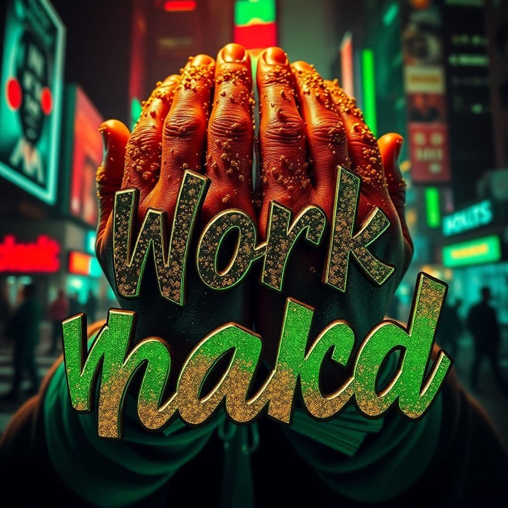 Hip-Hop AI Album Cover