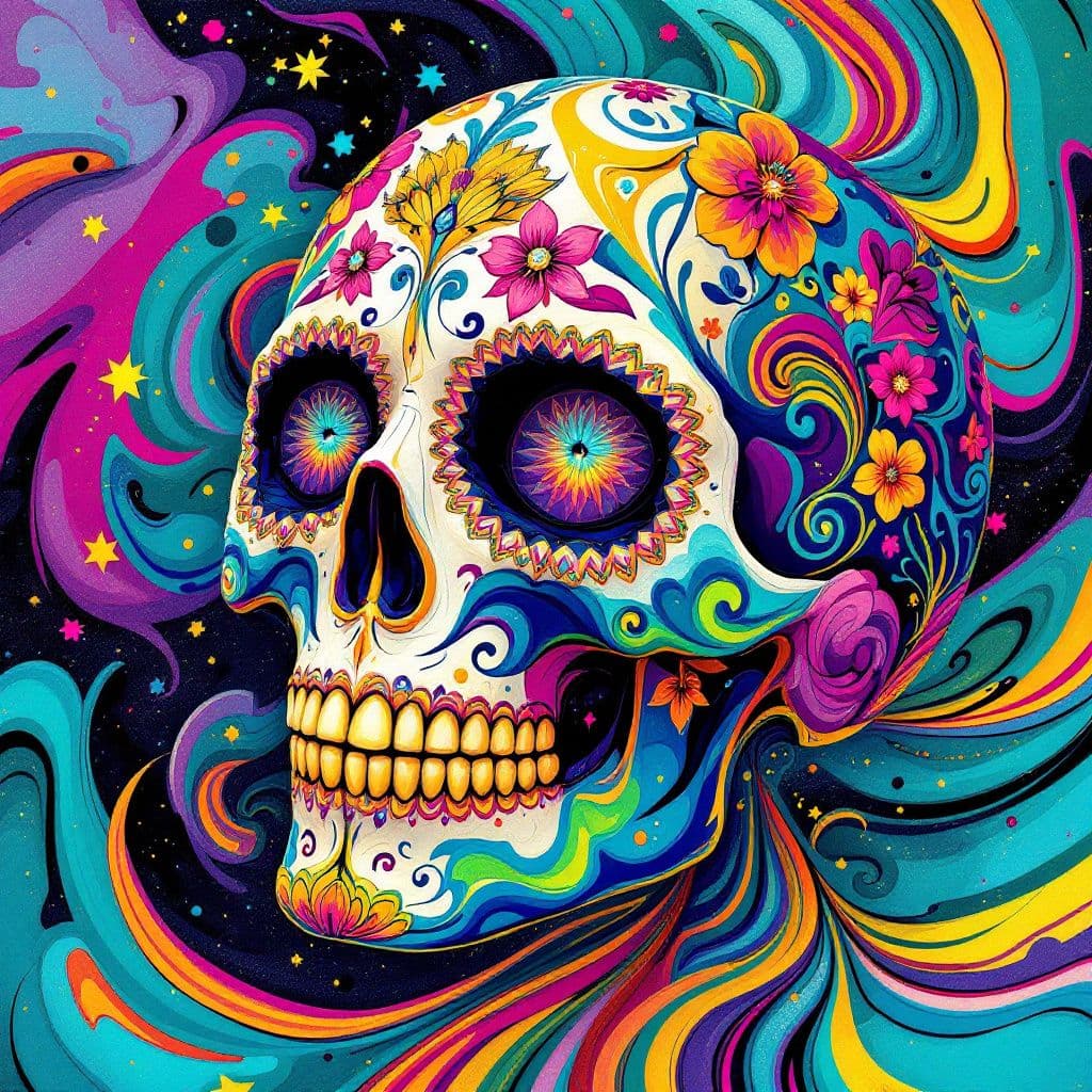 Latin AI Album Cover