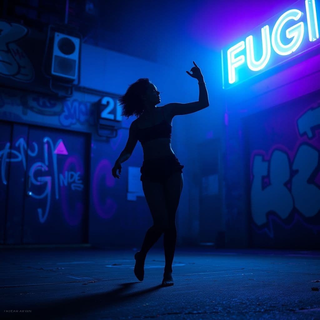 Hip-Hop AI Album Cover