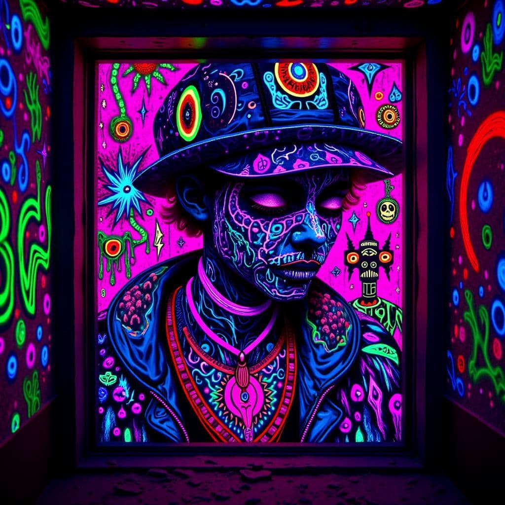 Hip-Hop AI Album Cover