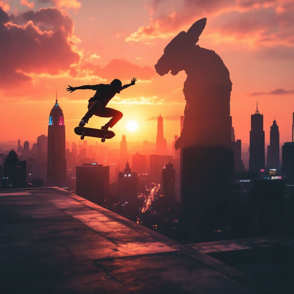 Hip-Hop AI Album Cover