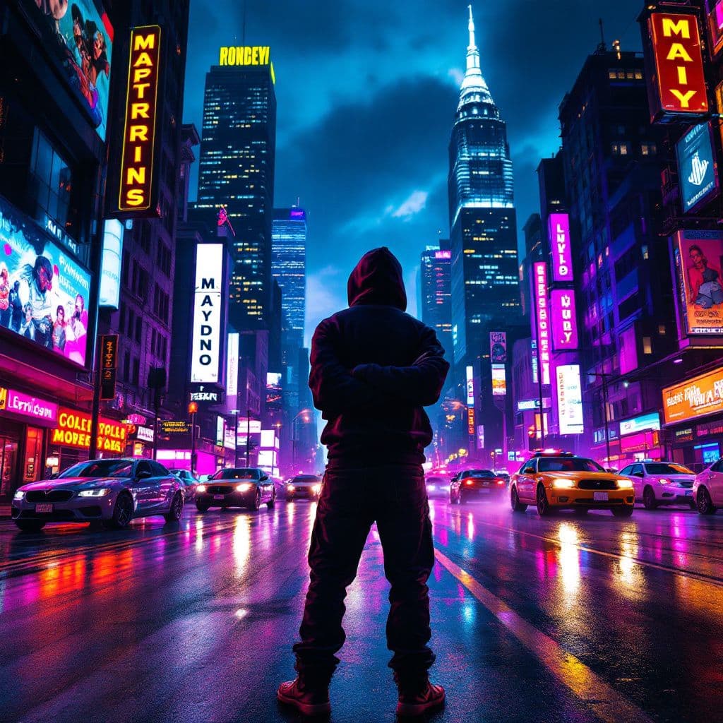 Hip-Hop AI Album Cover