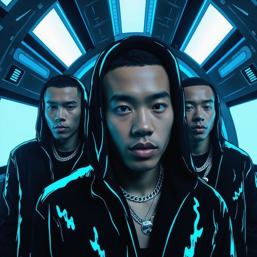 Rap AI Album Cover
