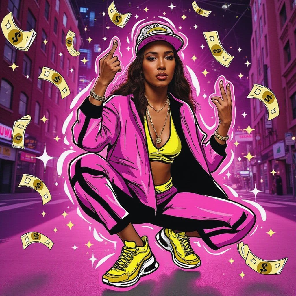 Rap AI Album Cover