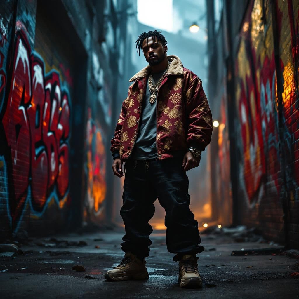 Rap AI Album Cover