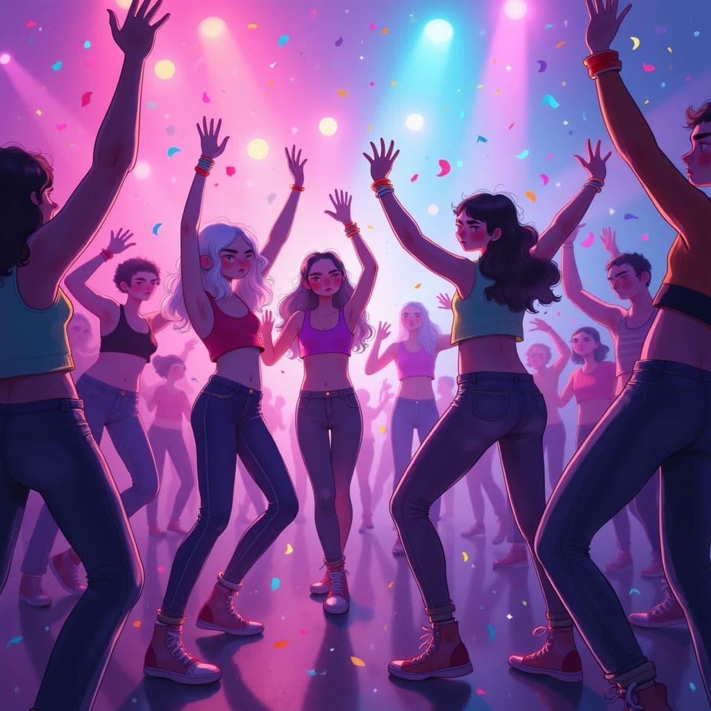 Electronic AI Album Cover