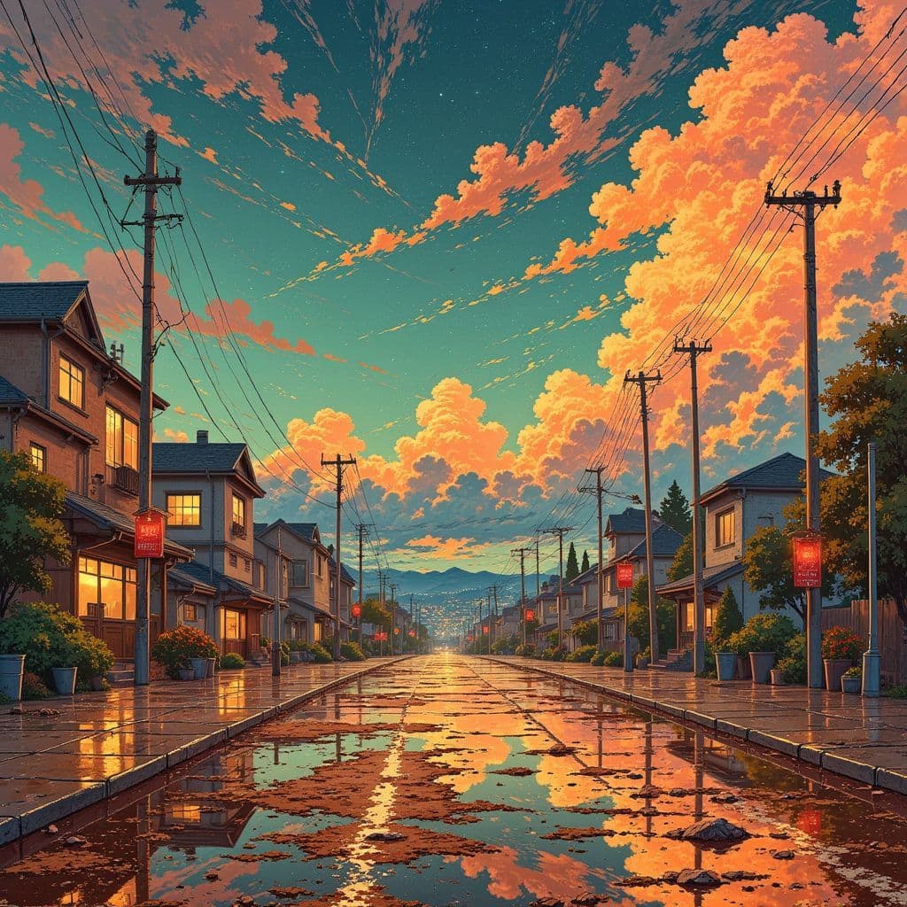 Grunge AI Album Cover