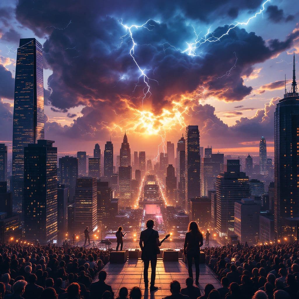 Rock AI Album Cover