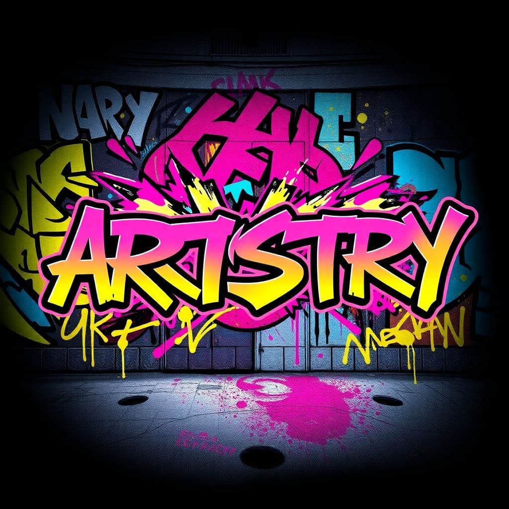 Hip-Hop AI Album Cover